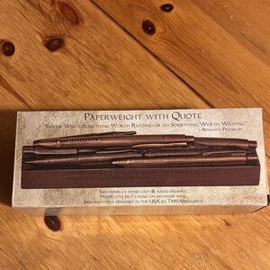 Paperweight with Quote